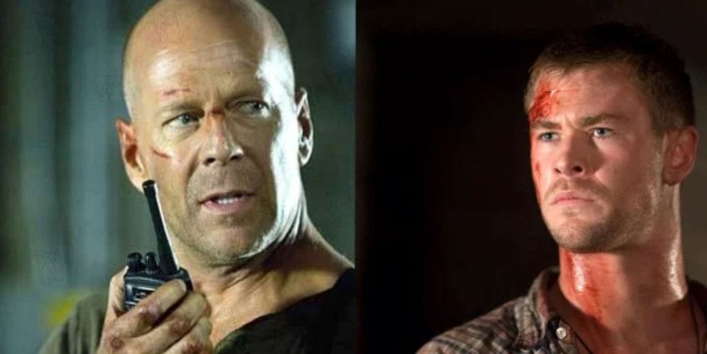 Chris Hemsworth Bruce Willis health decisions