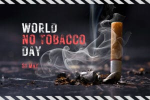 World No Tobacco Day graphic