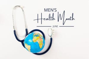 Men's Health Month graphic