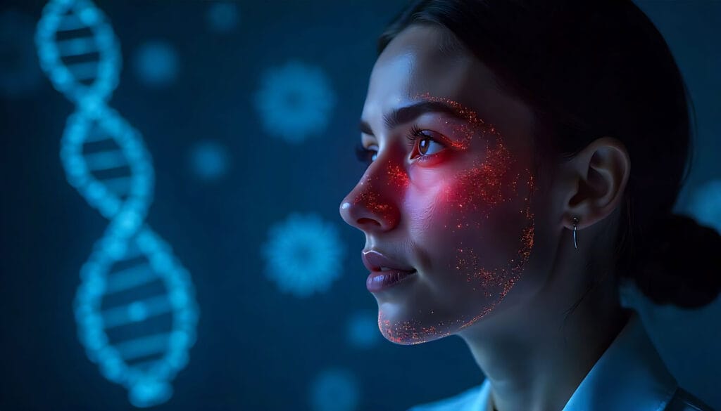 Female DNA testing blog header image