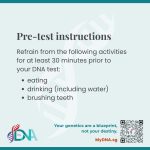 MyDNA Pre-Test Instructions - Generic